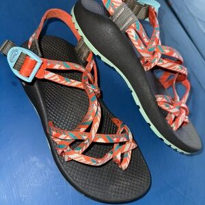 Chaco Multicolor Strappy Sandals